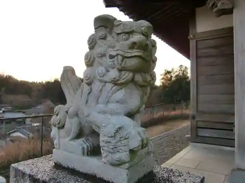 熊野神社の狛犬