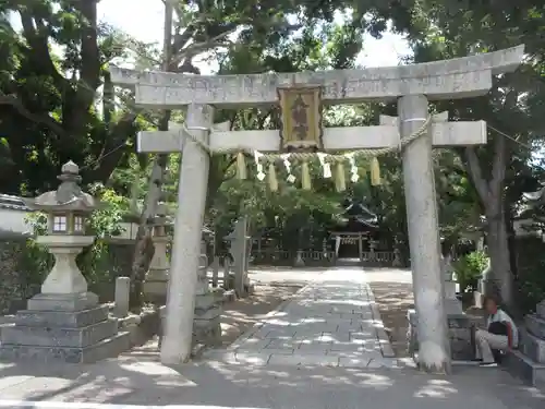 小竹八幡神社の鳥居