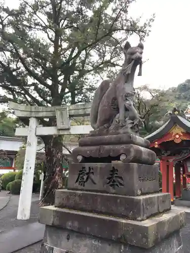 祐徳稲荷神社の狛犬