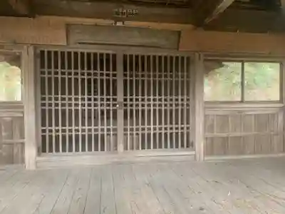 白駒神社の本殿・本堂