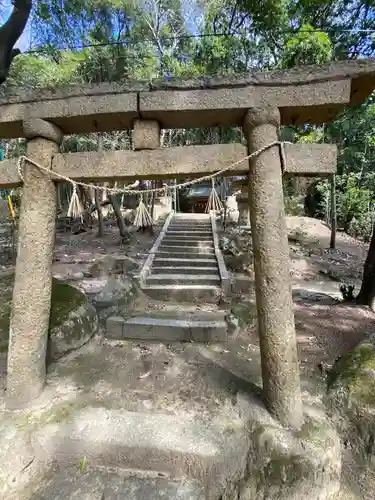 早瀧比咩神社の鳥居