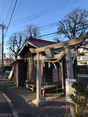 萩山神社の鳥居
