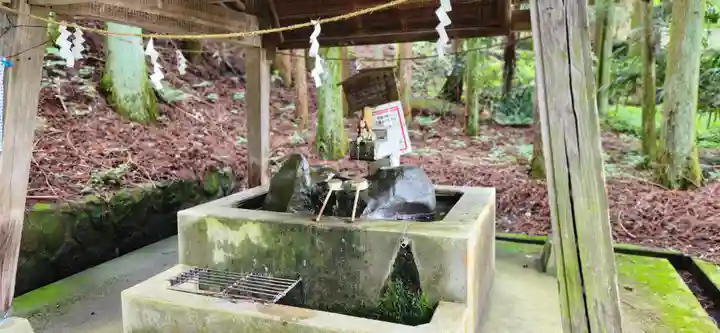 日吉神社の手水舎
