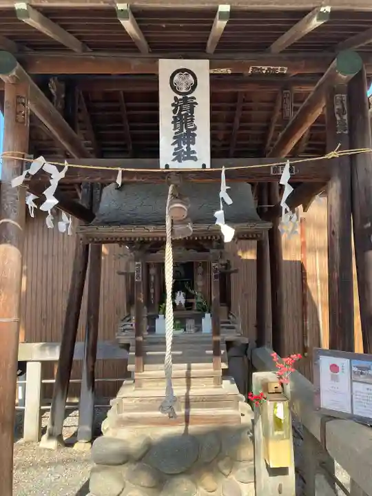 清瀧神社の本殿・本堂