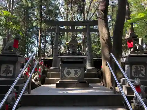 豊川閣　妙厳寺の鳥居