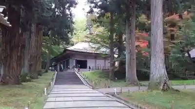 中尊寺の本殿・本堂