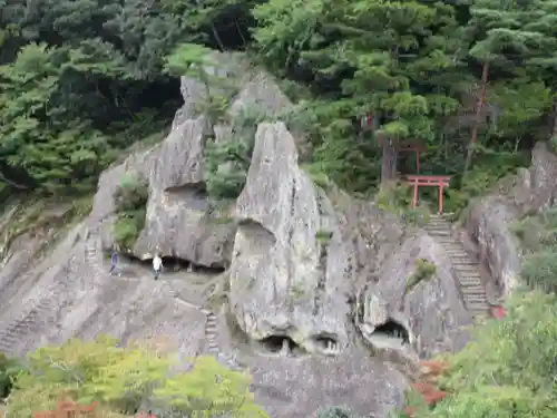 那谷寺の庭園