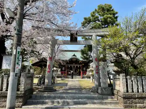 三谷八幡神社の鳥居