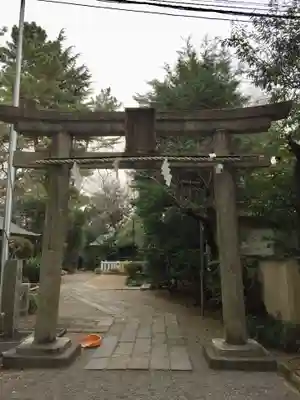 水稲荷神社の鳥居