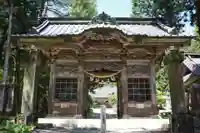 有明山神社の山門・神門