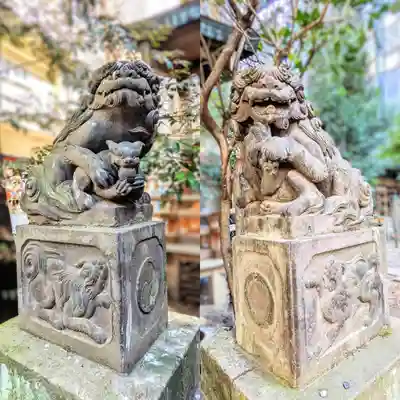 稲荷鬼王神社の狛犬