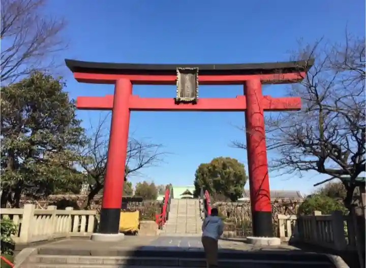 亀戸天神社の鳥居