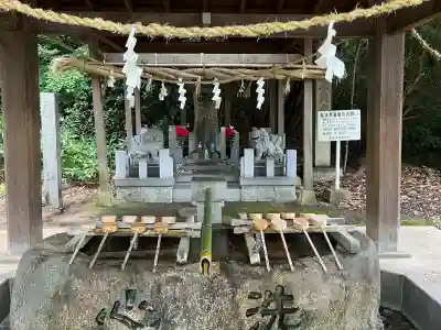 愛知縣護國神社の手水舎