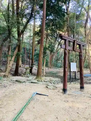 高龗神社の鳥居