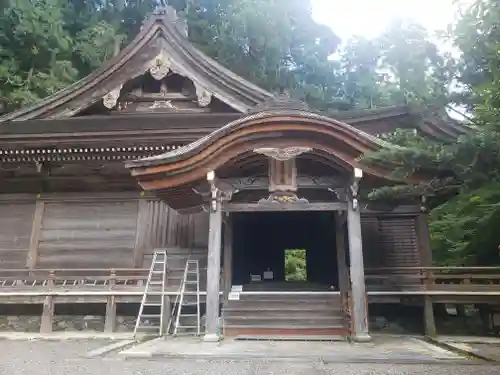 葛川息障明王院の本殿・本堂