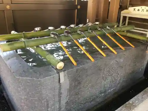 鎮西大社諏訪神社の手水舎