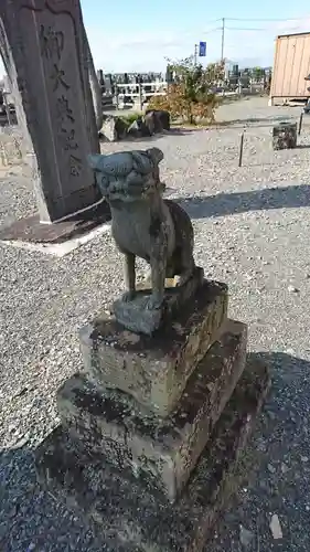 玉造神社の狛犬