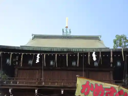 石切劔箭神社の本殿