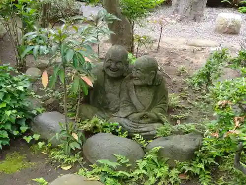 法華寺の像