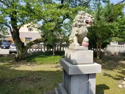 大坪神社の狛犬