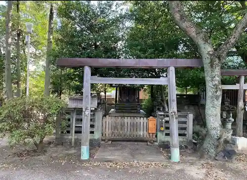 久留真神社の鳥居