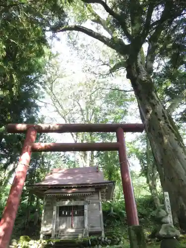 諏訪神社の鳥居