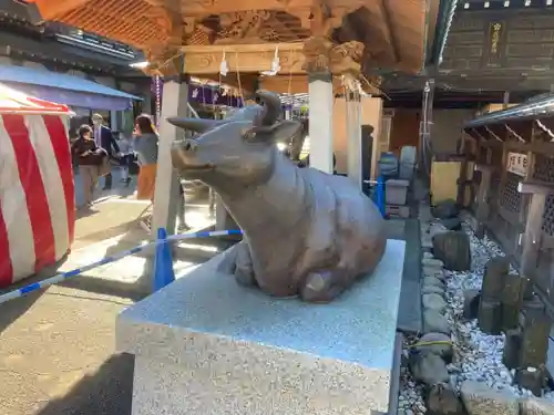 湯島天満宮の狛犬