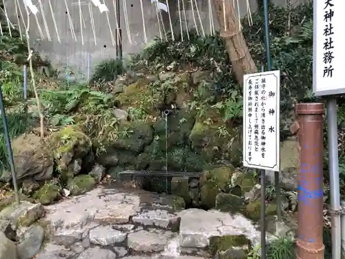 穴澤天神社の庭園