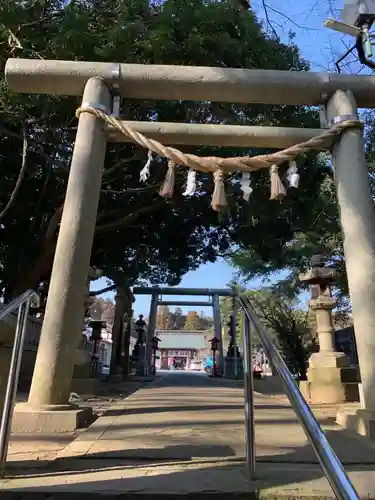 常陸第三宮　吉田神社の鳥居