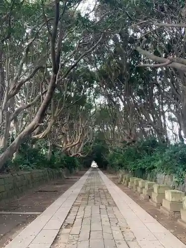 酒列磯前神社の景色