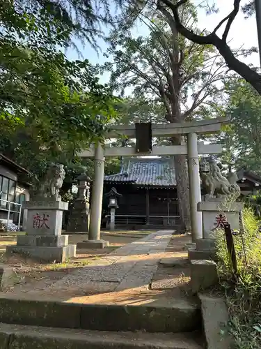 茂侶神社の鳥居