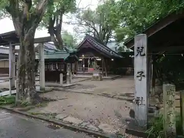 八幡社(児子八幡社)の本殿・本堂