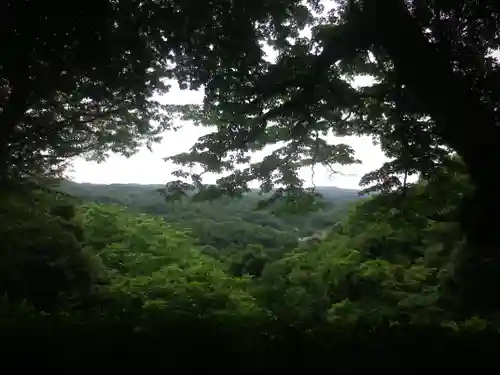 葛原岡神社の景色