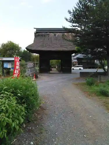 永福寺　童子堂の山門・神門