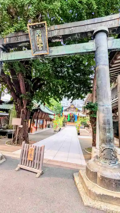 湯島天満宮の鳥居
