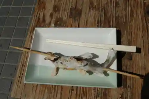 四度瀧不動明王の食事