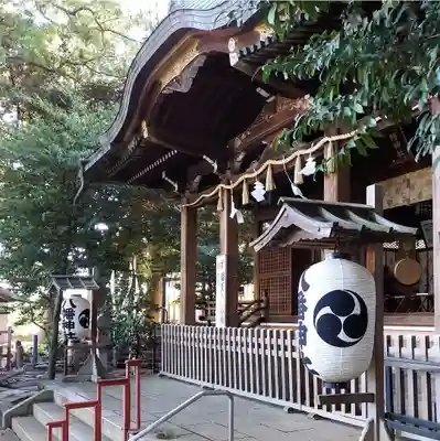 中目黒八幡神社の本殿・本堂