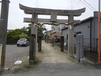 田脇日吉神社の鳥居