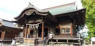 葛飾八幡宮の本殿・本堂