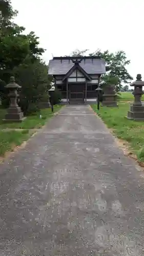 生北神社の本殿