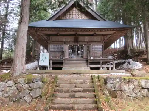 戸隠神社火之御子社の本殿・本堂