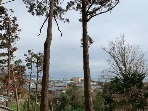 熊野神社の景色