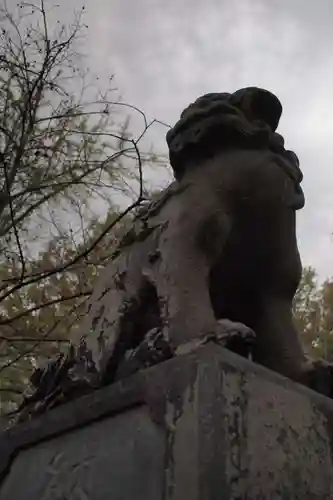 甲斐総社八幡神社の狛犬