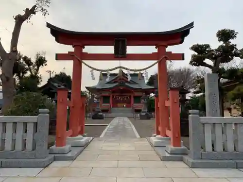 子安神社の鳥居