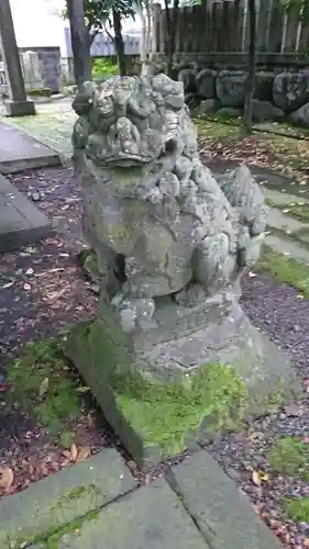 神明神社（上総社）の狛犬