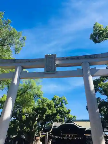 石切劔箭神社の鳥居