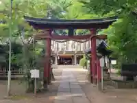 本太氷川神社の鳥居