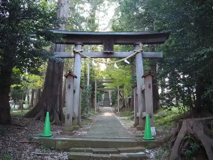 金井八幡神社の鳥居