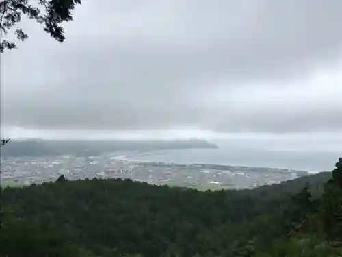 零羊崎神社の景色