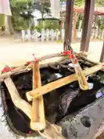 蛎久天満宮の手水舎